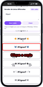 Letras Diferentes step 5